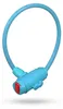 Relaxdays Lucchetto per bicicletta per bambini, 2 chiavi, Anteprima dell’immagine prodotto 8
