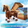 PonyCycle Modell Y Braun Ride-on Pony auf Rädern für Kinder Produktbild-Vorschau 8