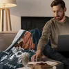 Decke Plaid Geschenk für Papa Weich Kuscheliges Motiv Produktbild-Vorschau 5