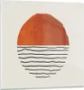 Bilder auf glas - Einteilig - Modern Sonne Meer - 40x40cm - Produktbild-Vorschau 1
