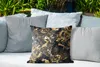 MuchoWow® Outdoor Kissen - Nahaufnahme von Gold mit Produktbild-Vorschau 4