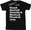 Friends - T-Shirt für Herren BI26003 (5XL) (Schwarz) Produktbild-Vorschau 1