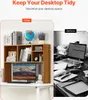 SucceBuy Bibliothèque de bureau en bois à 1 niveau, Voir les images du produit 2