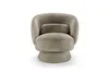 riess-ambiente Drehbarer Design Sessel BOSSA NOVA taupe Produktbild-Vorschau 3