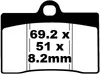 Bremsbeläge EBC Typ FA095V SEMI-Sintermetall Produktbild-Vorschau 3