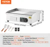 VEVOR Komerčný elektrický gril, 3200 W, poloplochý gril na Náhľad obrázku produktu 7