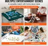 SucceBuy Mahjong-Tisch, halb klappbarer Kartentisch für 4 Produktbild-Vorschau 5