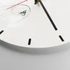 Wanduhr - Rund - Glasuhr - Frau eins Linie - 40x40cm - Produktbild-Vorschau 5
