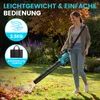Akku Laubbläser 21V 6 Stufen mit 2x4000mAh Akku und Produktbild-Vorschau 6