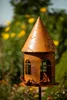 Edelrost Garten Deko Vogelhaus Gartendekoration Naturrost Produktbild-Vorschau 1