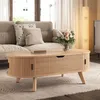 Table basse Merax, réglable en hauteur, avec 2 portes Voir les images du produit 5