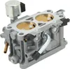 A close-up studio shot of a carburetor. Voir les images du produit