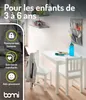 BOMI® Ensemble table et chaises pour enfants avec 2 chaises Voir les images du produit 5