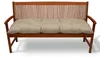 Beautissu Bankauflage Flair BK, ca.120x50x10cm, Beige Produktbild-Vorschau 1