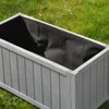 Pflanzkasten / Pflanztrog grau 75 x 35 x 36 cm Produktbild-Vorschau 3