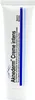 A white tube of Aknederm Creme intens with blue and light blue stripes on the side. Podgląd zdjęcia produktu