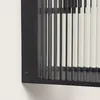 Wandleuchte Aussen Metall und Glas Taiga Schwarz Produktbild-Vorschau 2