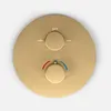 Lomazoo Unterputz-Duschset Gold - Regendusche 30 cm - mit Produktbild-Vorschau 8