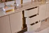 Esszimmer Komplett Tisch 4 Stühle Anrichte Spiegel Set 7tlg Produktbild-Vorschau 3