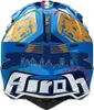 Airoh Wraaap Six Days Italië 2025, offroad helm, blauw, Productafbeelding-voorbeeld 3