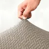 Stretch Sitzbezug für Stühle - 40 x 40 cm - Graubeiger Produktbild-Vorschau 3