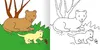 Mein erstes dickes Malbuch Bunte Tierwelt Produktbild-Vorschau 8