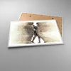 Gerahmtes Poster - Weißer Rahmen - Staub eine Frau ein Mann Produktbild-Vorschau 3