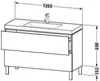Waschtischunterbau L-CUBE m WT Vero Air 698x1200x480mm 1 HL Produktbild-Vorschau 2