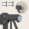Close-up view of a baby gate's mounting hardware and installation detail. Náhled obrázku produktu
