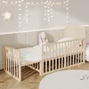 Merax Gitterbett 60 x 120 cm, 3-in-1 Babybett mit Produktbild-Vorschau 6