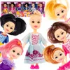 Puppenset mit 6 Prinzessinnen – bewegliche Modepuppen für Produktbild-Vorschau 1