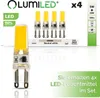 LUMILED LED Lampen G9 4er Set LEDs 5W = 50W 4000K Produktbild-Vorschau 7