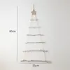 Drewniana choinka Ozdoba na ścianę Choinka z drabiną Gałąź Podgląd zdjęcia produktu 2