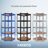 Rohový regál AREBOS Regál pro vysoké zatížení 875 kg Náhled obrázku produktu 12