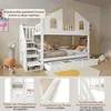 Kinder Etagenbett 90x200 cm mit Stauraumtreppe, Hausdesign Produktbild-Vorschau 10