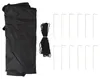 Tente de réception pliable vidaXL 575 x 288 x 245 cm, tissu Voir les images du produit 9