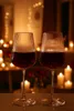 Set di bicchieri Rosso 540 ml - 2 pezzi, vetro scanalato, Anteprima dell’immagine prodotto 2