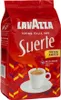 A bag of Lavazza Suerte coffee beans with a cup of coffee shown. Podgląd zdjęcia produktu