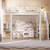 MODFU Metalen hoogslaper 140x200, kinderbed met Productafbeelding-voorbeeld 3