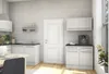 Hängeschrank JAZZ modernes Design Weiss Hochglanz 100 cm Produktbild-Vorschau 2