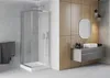Mexen Rio quadratische Duschkabine 70 x 70 cm, Transparent, Produktbild-Vorschau 2