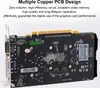 The back of a graphics card with text describing its features. Produktbild-Vorschau