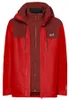 Giacca Jasper Pro 3in1 da uomo Jack Wolfskin, colore rosso Anteprima dell’immagine prodotto 3