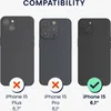 kwmobile Handyhülle für Apple iPhone 15 Hülle - TPU Silikon Produktbild-Vorschau 6