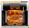 Friggitrice ad aria calda XXL 8L Airfryer Elementi Anteprima dell’immagine prodotto 4