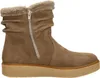 A side view of a single brown boot. Produktbild-Vorschau