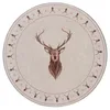 Piattino Clayre & Eef Ø 33 cm Beige Marrone Plastica Cervo Anteprima dell’immagine prodotto 1