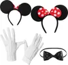 A collection of costume accessories for a mouse-themed outfit. Produktbild-Vorschau