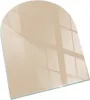 Farbe Beige – Glasbodenplatte für – Kaminofen – Kaminplatte Produktbild-Vorschau 1