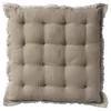 Dutch Decor Stuhlkissen Burto 40x40 cm Beige Produktbild-Vorschau 1